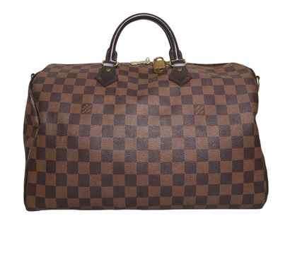 Louis Vuitton Damier Ebene Bandouliere Speedy 35, front view